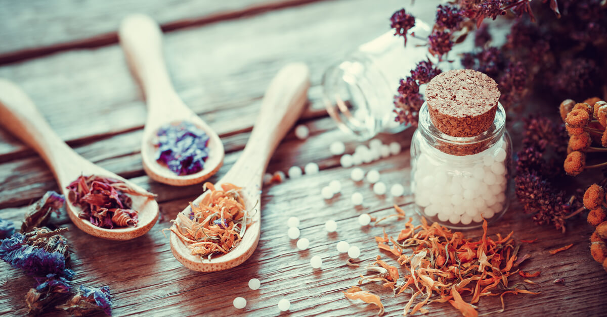 Natürliche Ingredienzien und Globulikugeln