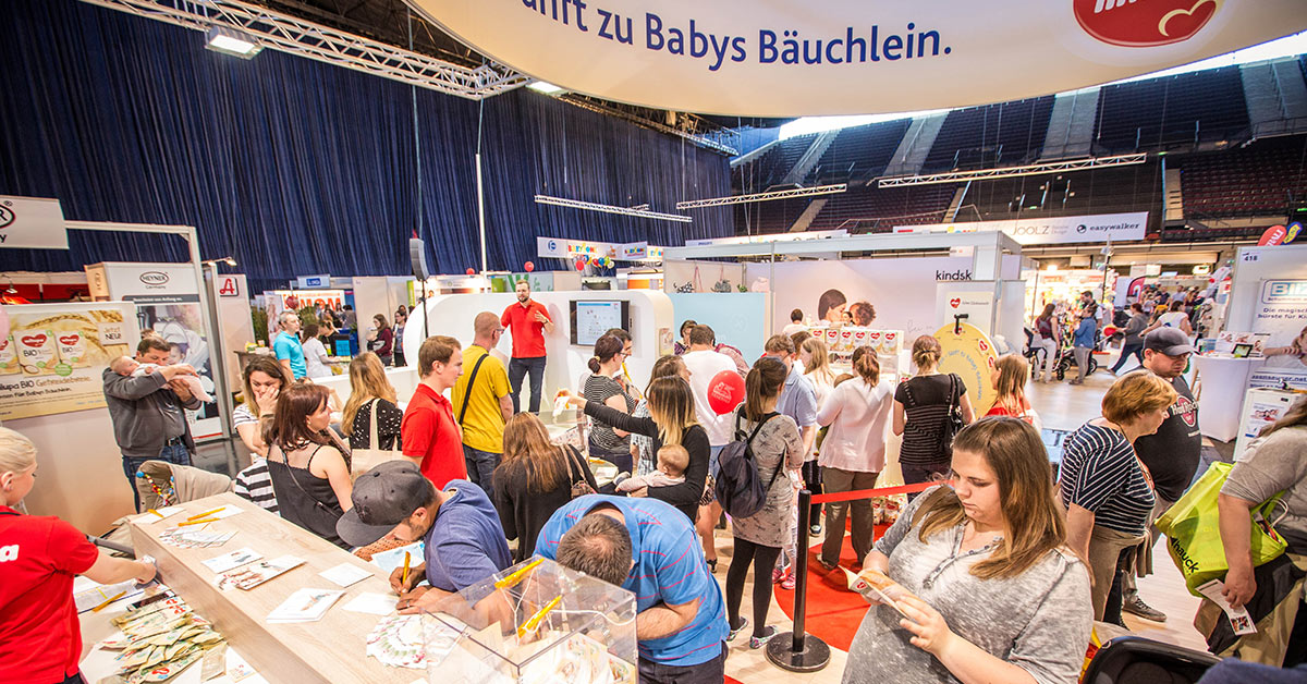Milupa Stand auf der BabyExpo 2017